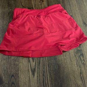 Lululemon pace Rival skirt